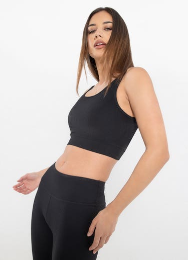 Stryde Midst Sports Bra in Black