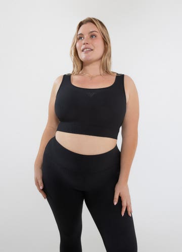 Stryde Midst Sports Bra - Curve in Black
