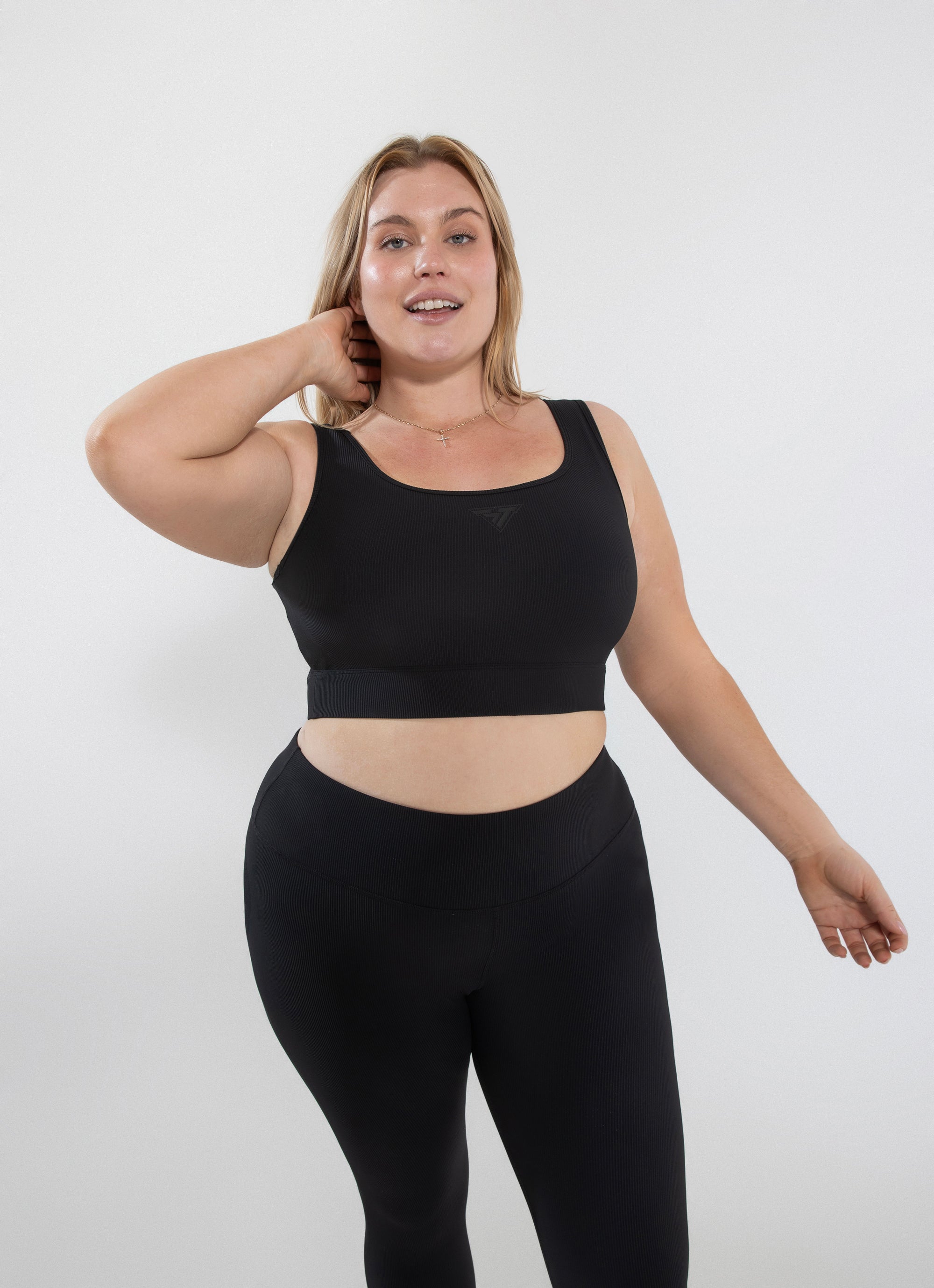 Stryde Midst Sports Bra - Curve in Black