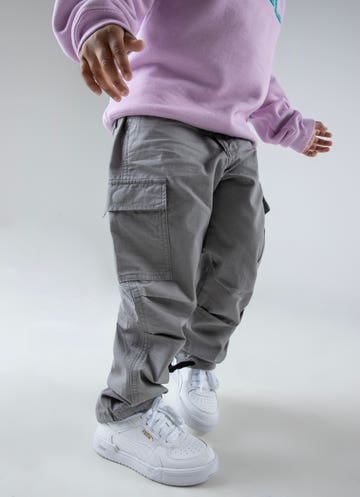 Sugar Girls Loaded Cargo Pants in Grey | Red Rat Sugar Girls Loaded Cargo Pants In Grey | Red Rat