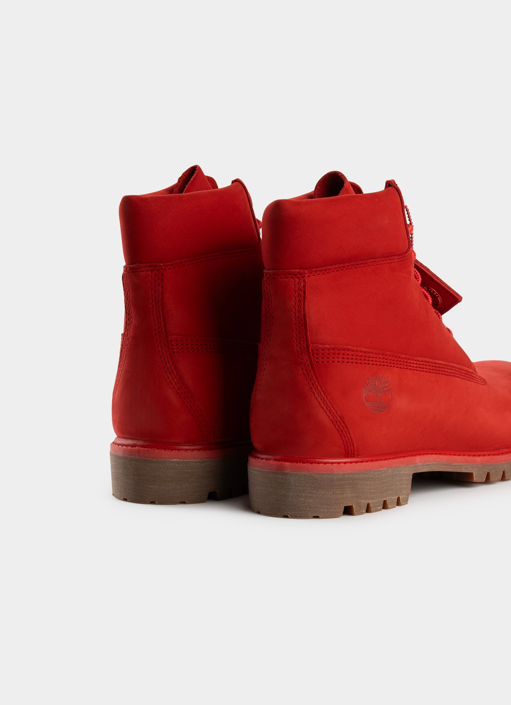 Timberland  6-inch Premium Waterproof Boots in Red