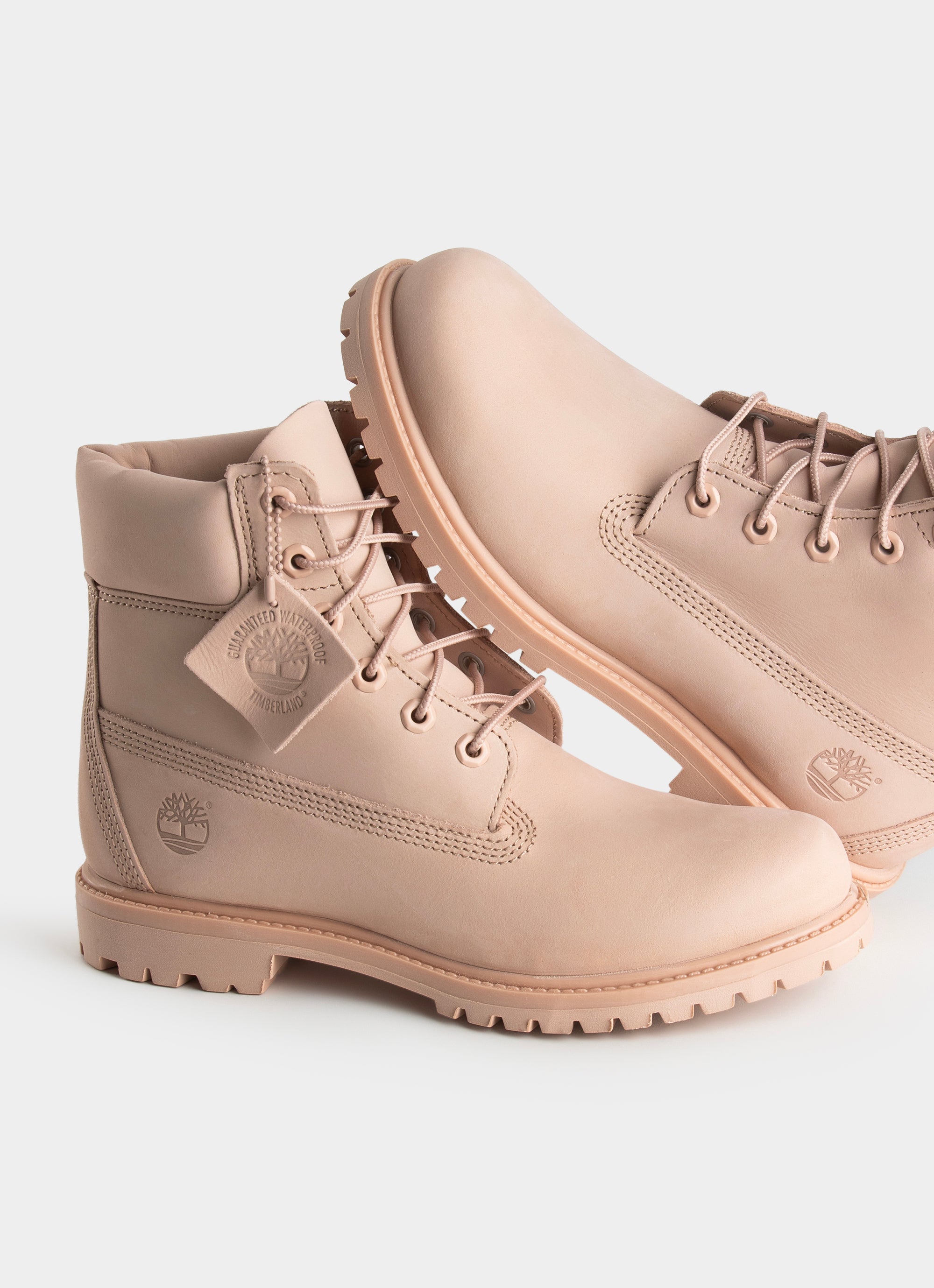 Timberland 6-inch Premium Waterproof Boots - Womens in Pink