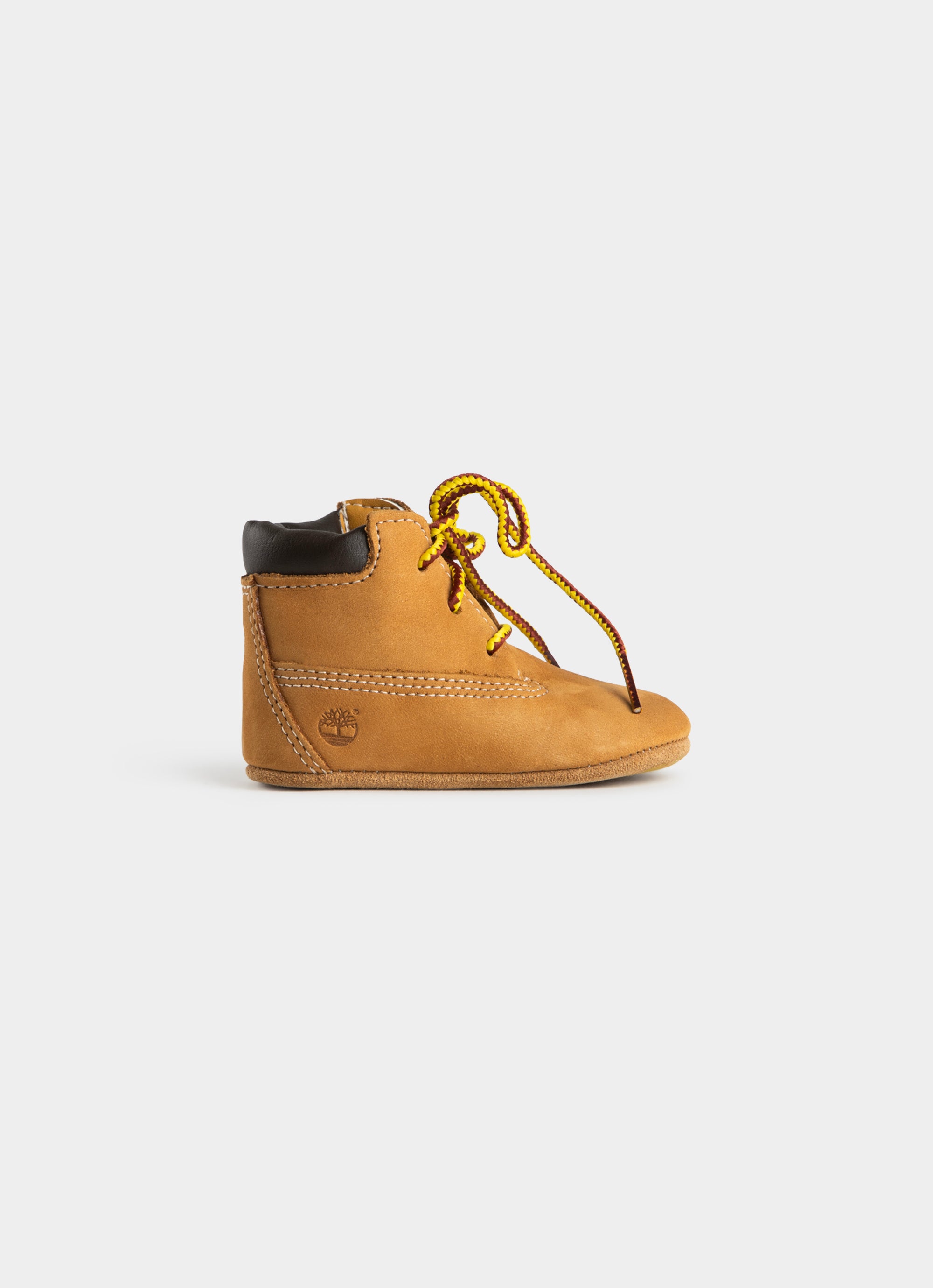 Timberland Crib Bootie And Beanie Set - Infants in Brown