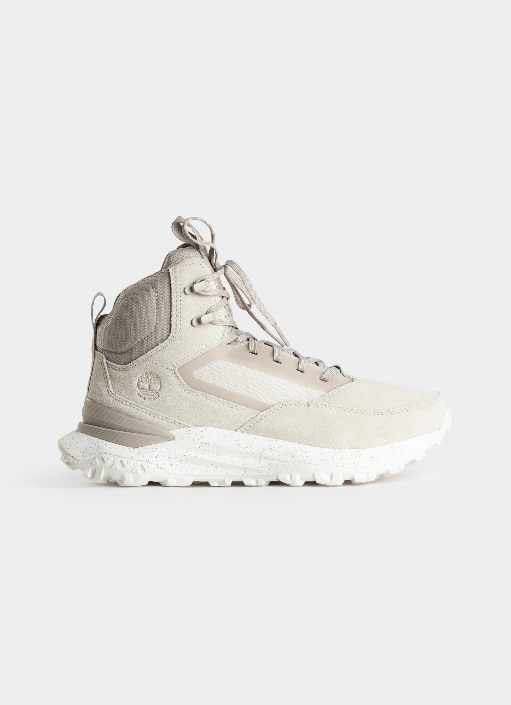 Timberland Motion Access Waterproof Mid Shoes in White Red Rat