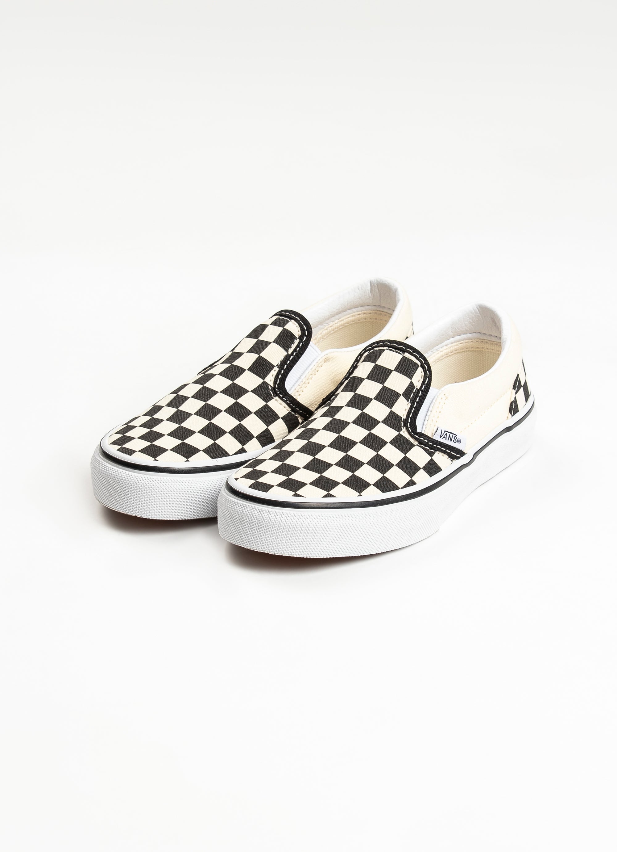 youth vans checkered