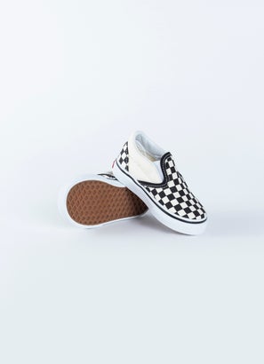 Vans Checkerboard Slip-On Shoes - Toddlers