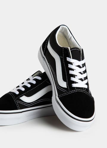 Vans Old Skool Shoes - Kids in Black