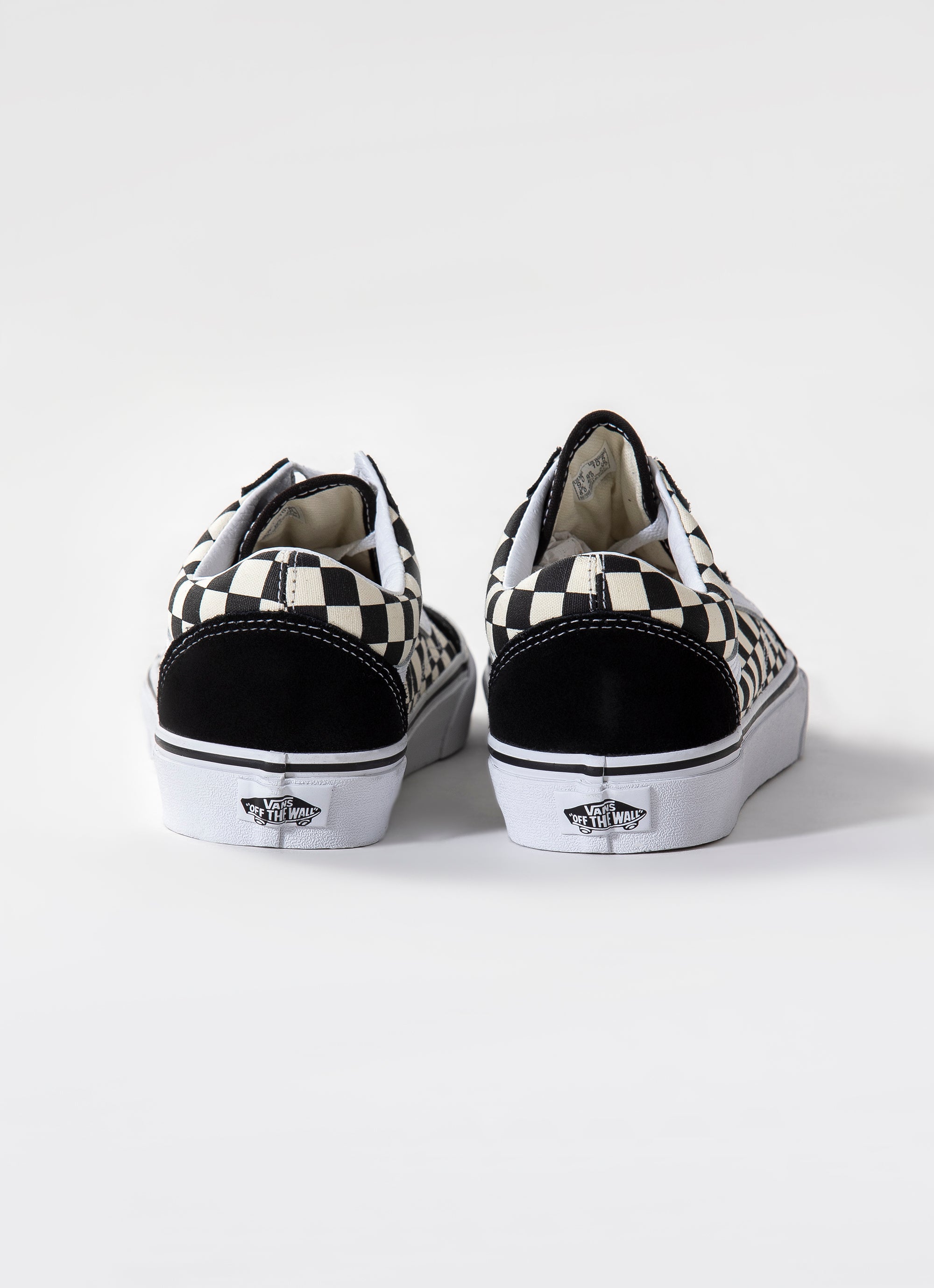 Vans Old Skool Primary Check Shoes in Black