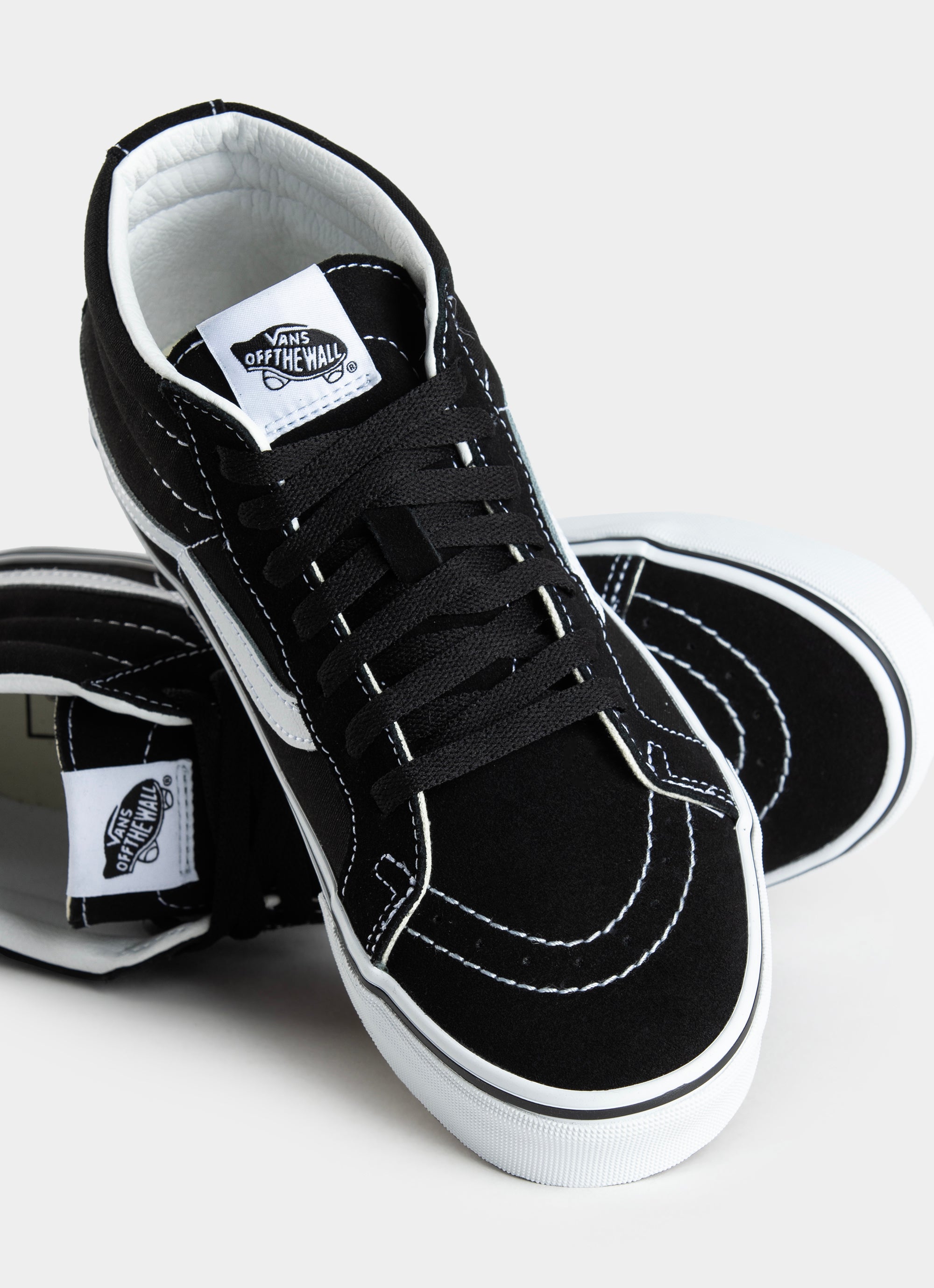 Old Skool Vans Sk8 Reissue Black Perf Leather Old Skool Zip Vans