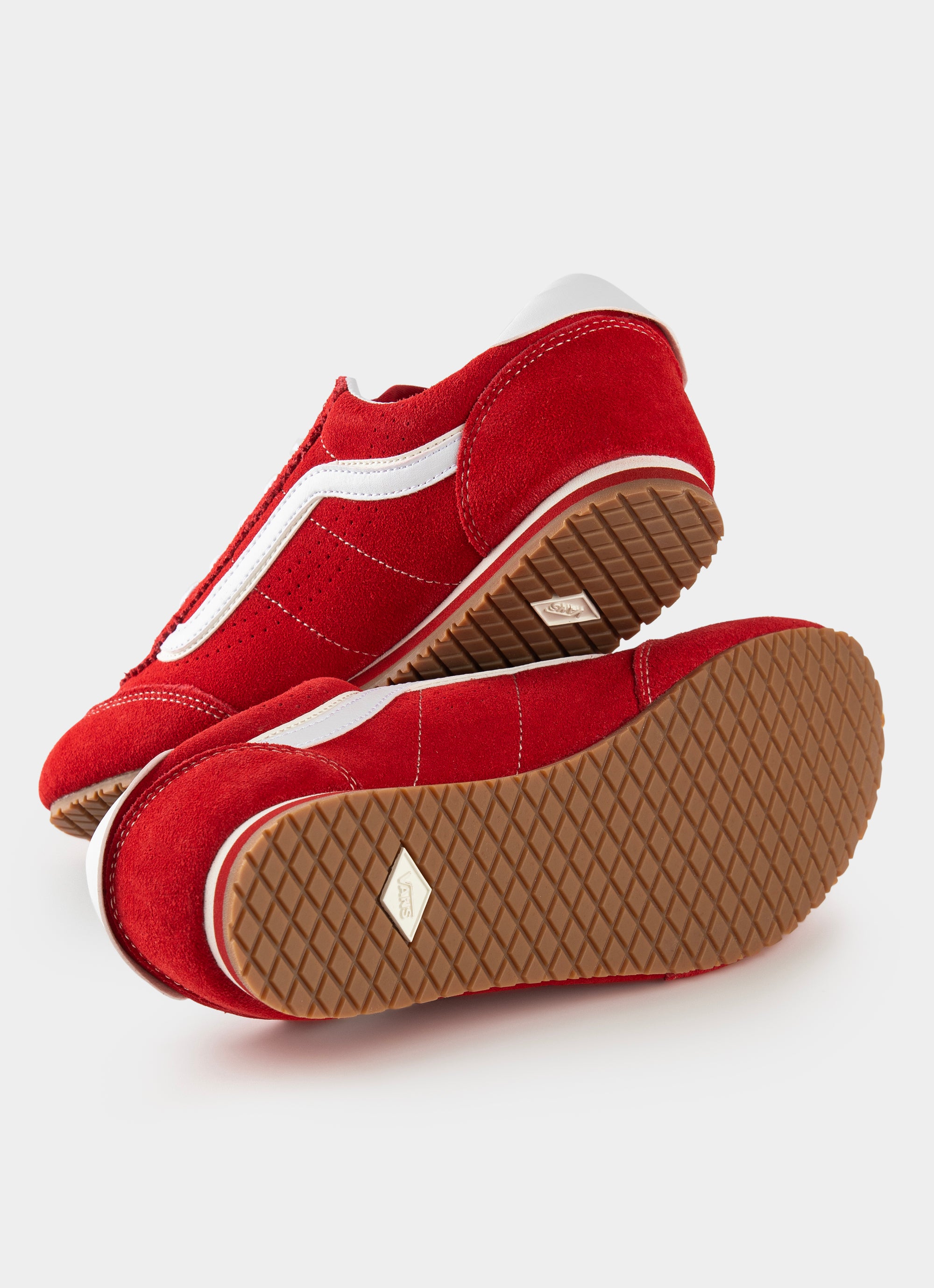 Vans Super Low Pro Shoes - Unisex in Red