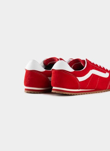 Vans Super Low Pro Shoes - Unisex in Red