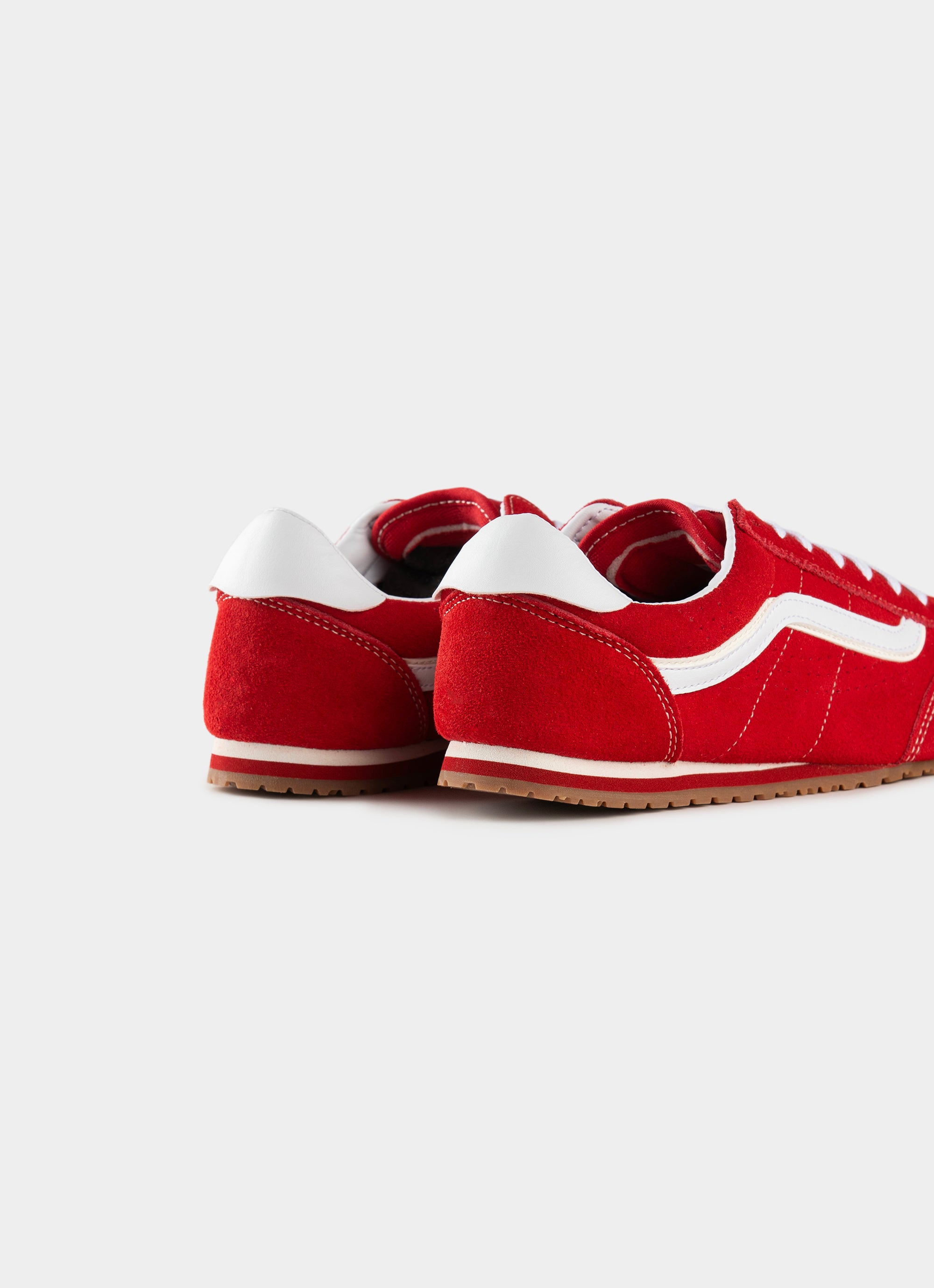 Vans Super Low Pro Shoes - Unisex in Red