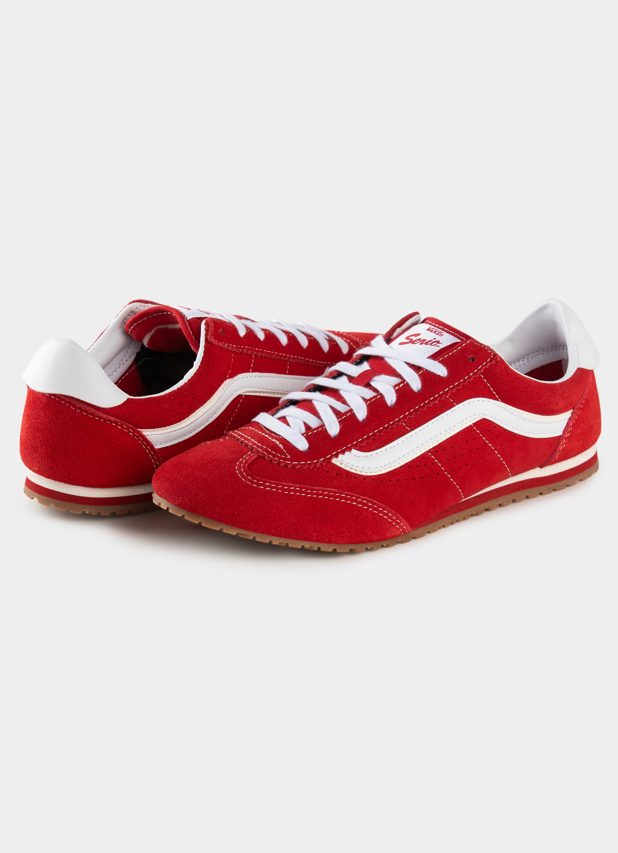 Vans Super Low Pro Shoes - Unisex in Red