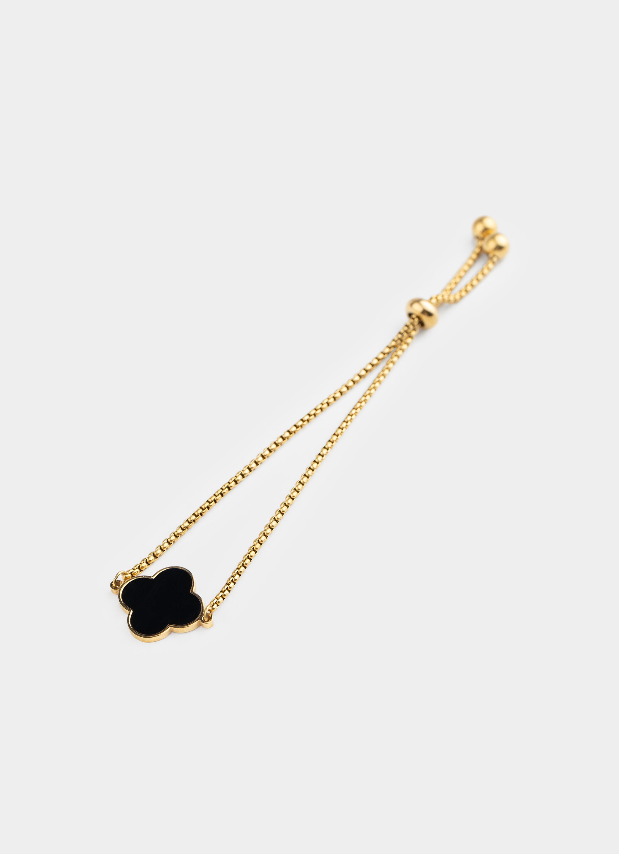 Vendetta 4 Leaf Clover Bracelet - 18k Gold Plated in Multi