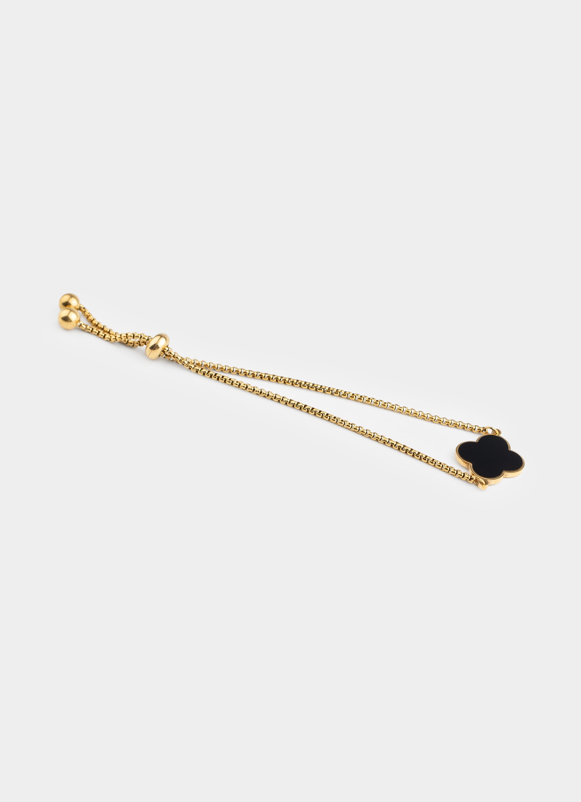 Vendetta 4 Leaf Clover Bracelet - 18k Gold Plated in Multi