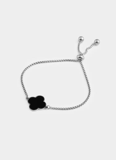 Vendetta 4 Leaf Clover Bracelet - Stainless Steel in Unknown