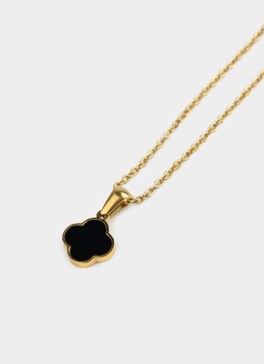 Vendetta 4 Leaf Necklace - 18k Gold Plated in Multi
