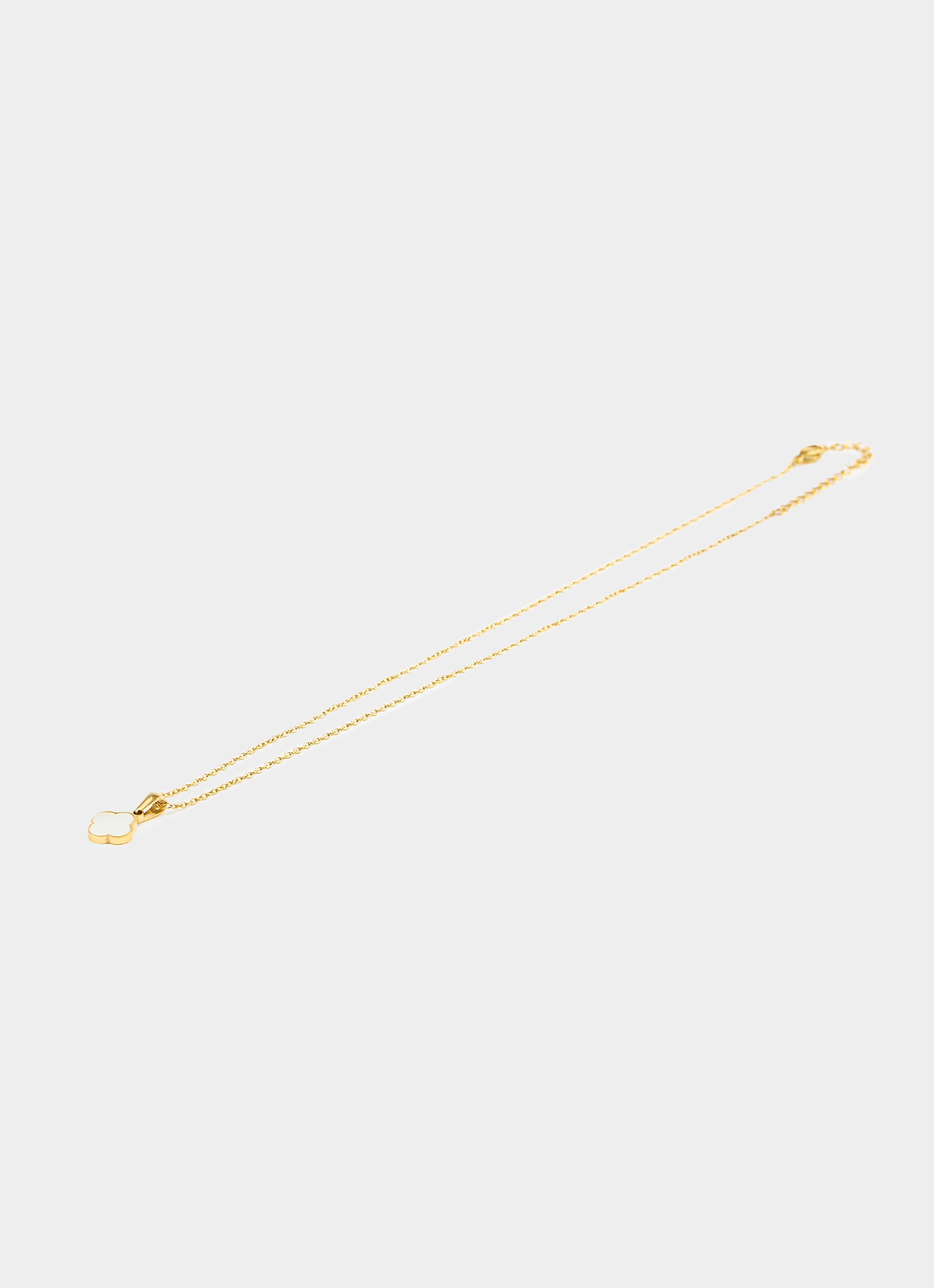 Vendetta 4 Leaf Necklace - 18k Gold Plated in Multi