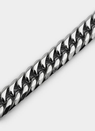 Vendetta Classic Cuban Bracelet - Stainless Steel in Silver