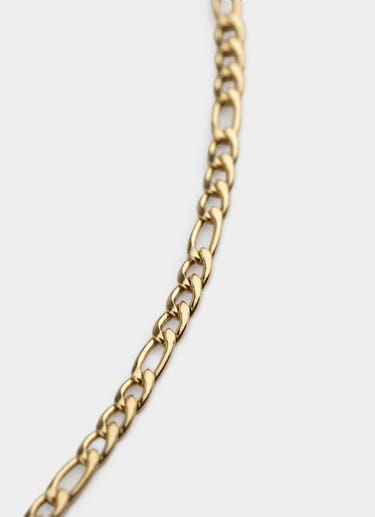 Vendetta Figaro Necklace - 18k Gold Plated in Gold