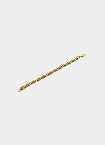 Vendetta Franco Bracelet 5mm - 18k Gold Plated in Gold