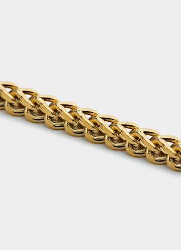 Vendetta Franco Bracelet 5mm - 18k Gold Plated in Gold