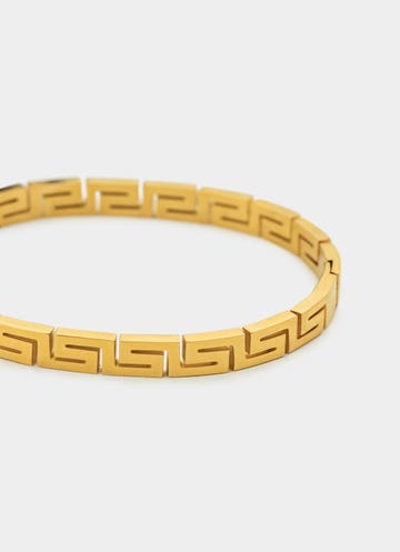 Vendetta Greca Imperial Bracelet - 18k Gold Plated in Gold