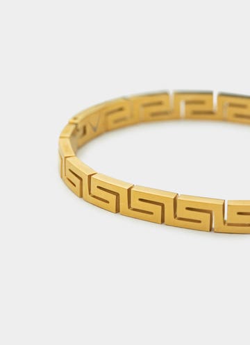 Vendetta Greca Imperial Bracelet - 18k Gold Plated in Gold