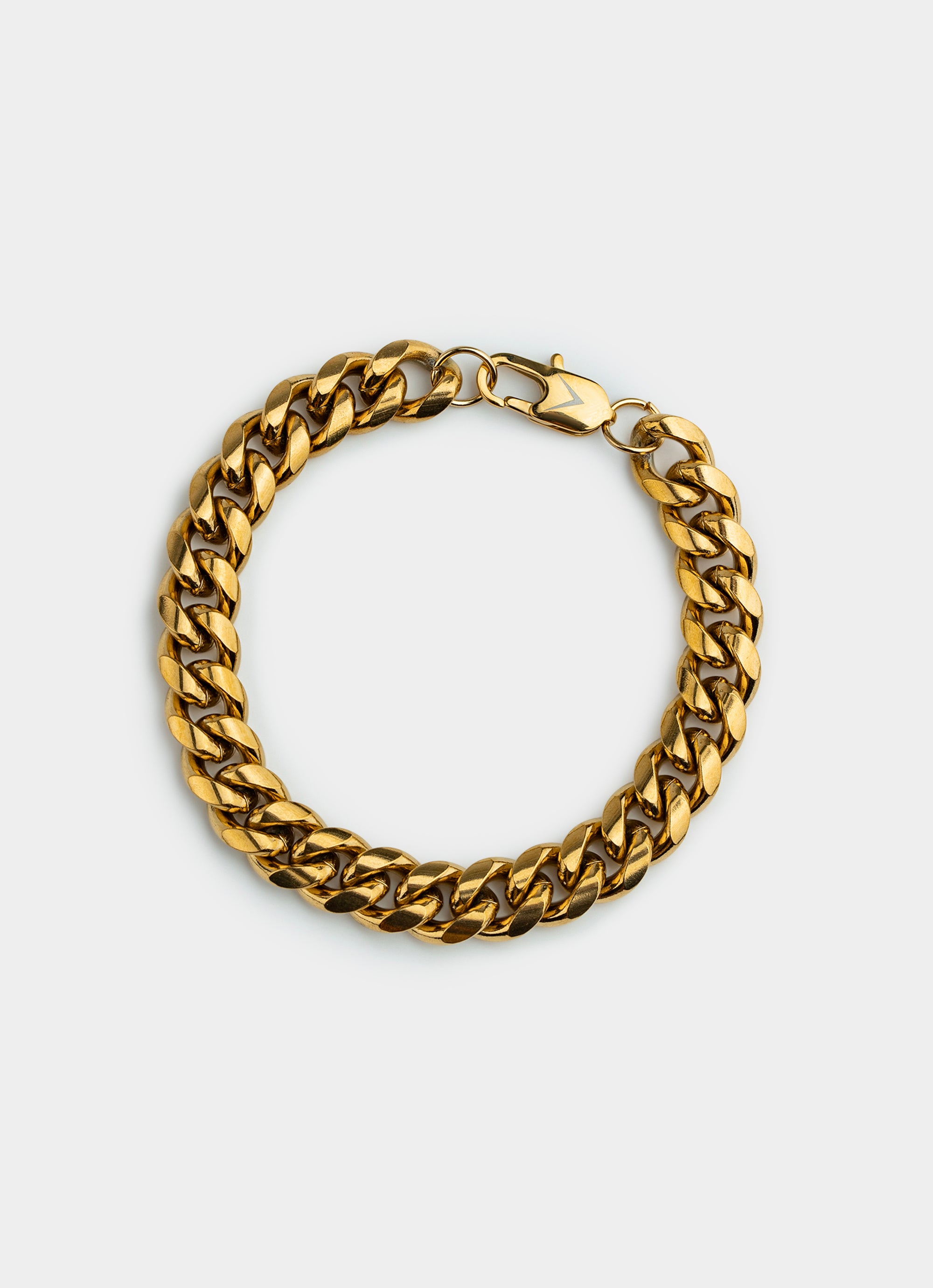 Vendetta Havana Cuban Bracelet 10mm - 18k Gold Plated in Gold