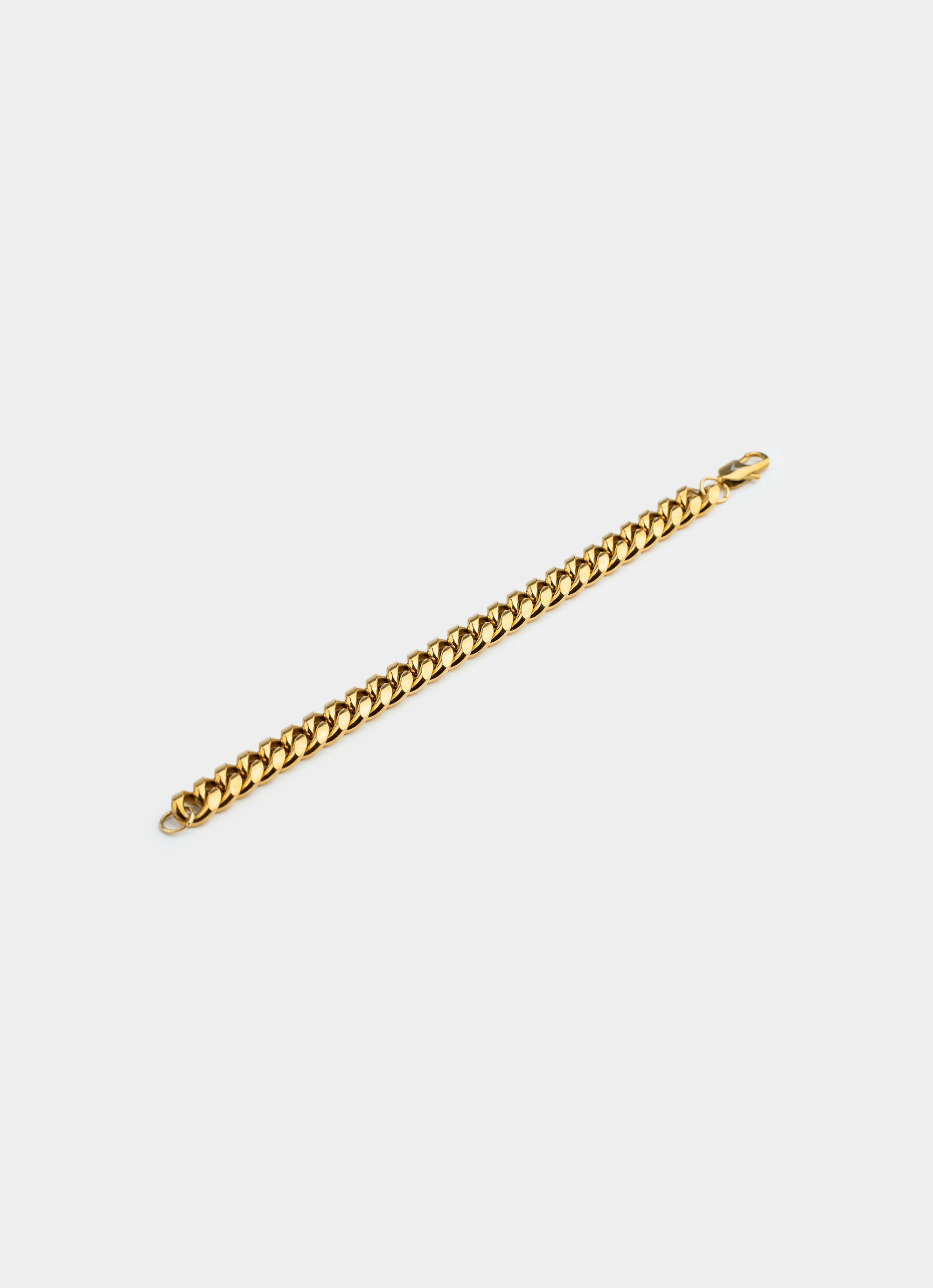Vendetta Havana Cuban Bracelet 10mm - 18k Gold Plated in Gold