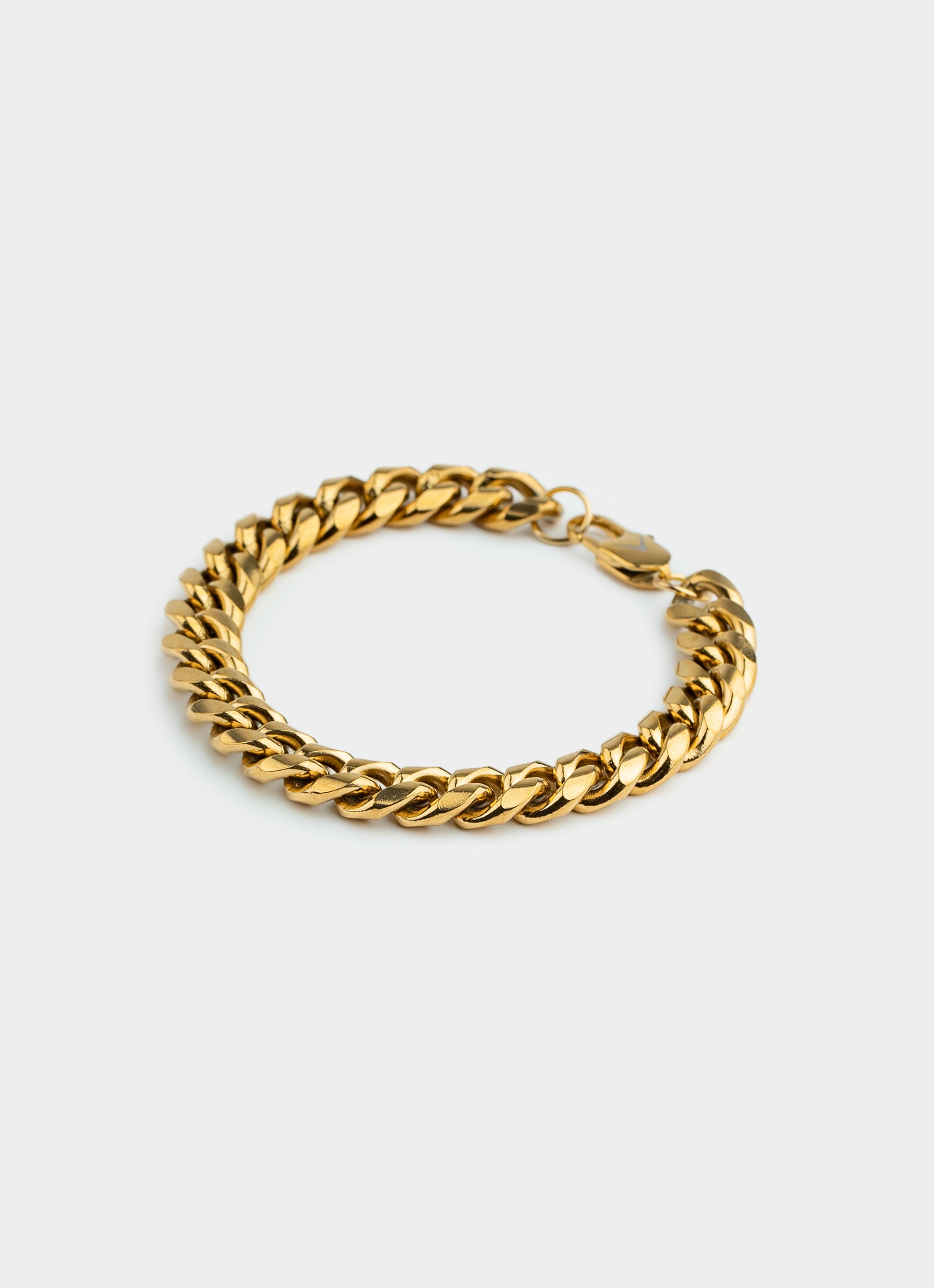 Vendetta Havana Cuban Bracelet 10mm - 18k Gold Plated in Gold