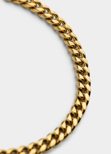 Vendetta Havana Cuban Bracelet 5mm - 18k Gold Plated in Gold