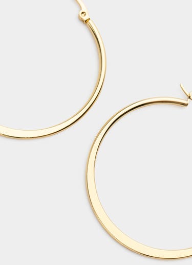 Vendetta Hoop Earring 45mm - 18k Gold Plated in Gold