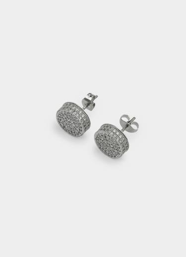 Vendetta Icy Baron Stud - Stainless Steel in Silver