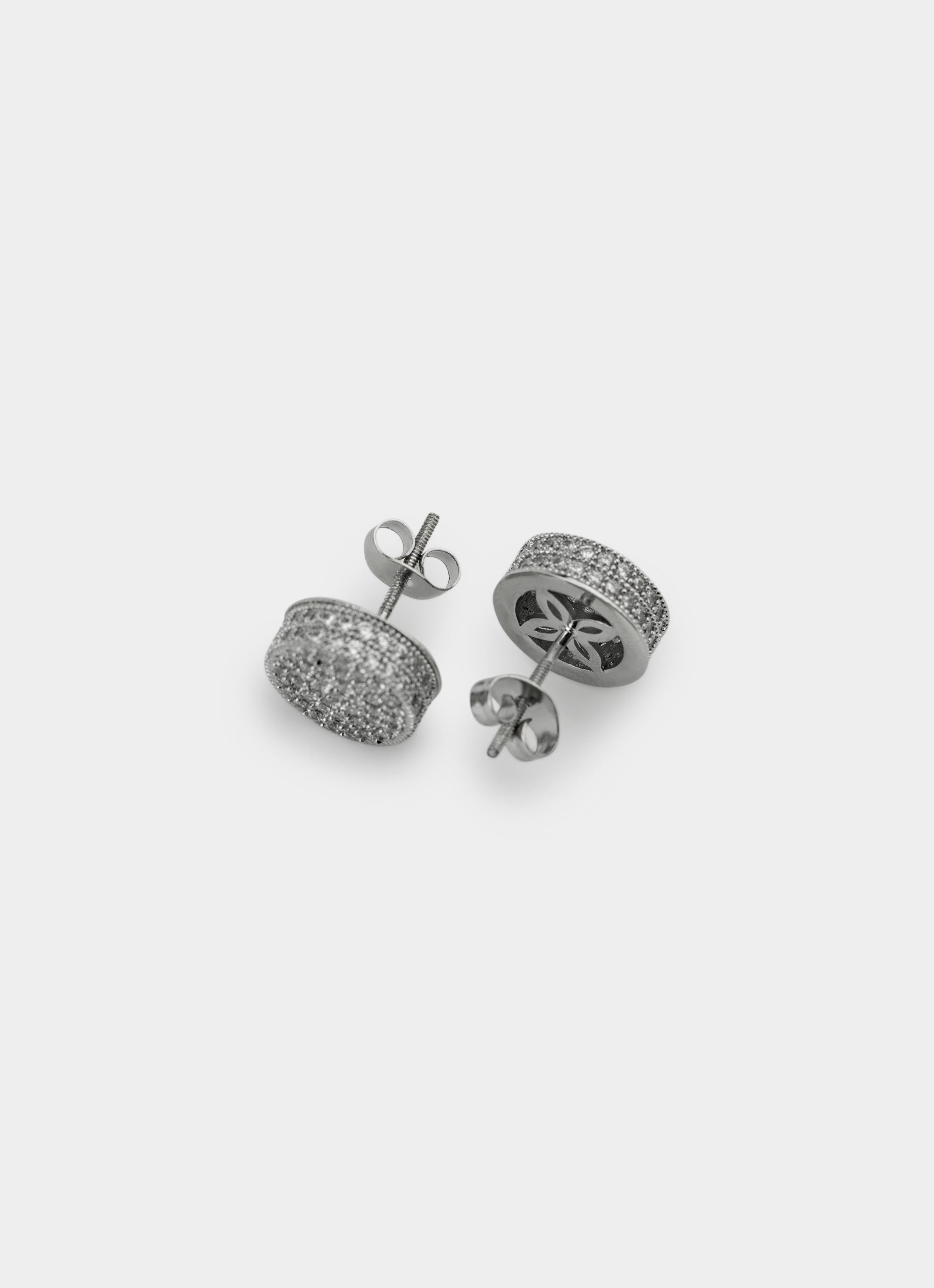 Vendetta Icy Baron Stud - Stainless Steel in Silver