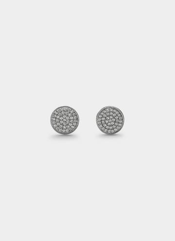 Vendetta Icy Baron Stud - Stainless Steel in Silver