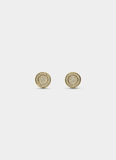 Vendetta Icy Heirloom Stud - 18k Gold Plated in Gold