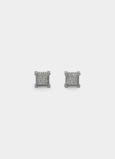 Vendetta Icy Noble Stud - Stainless Steel in Silver