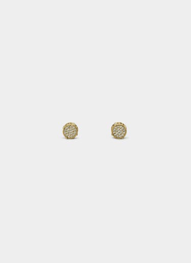 Vendetta Icy Prestige Stud - 18k Gold Plated in Gold