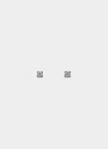 Vendetta Icy Twisted Stud - Stainless Steel in Silver
