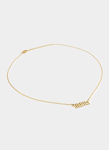 Vendetta Mama Necklace -  18k Gold Plated in Gold