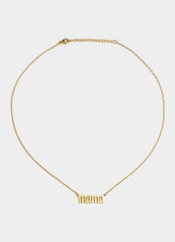 Vendetta Mama Necklace -  18k Gold Plated in Gold