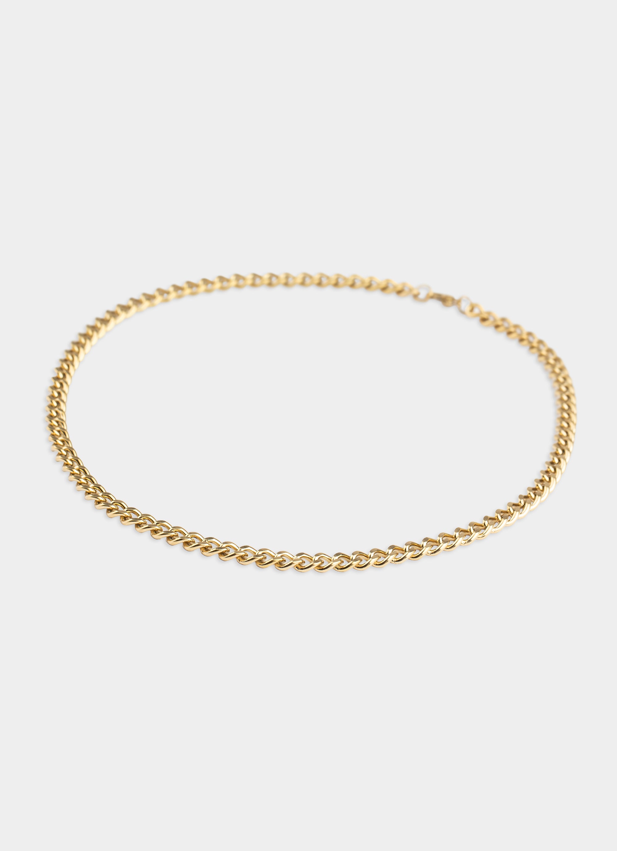 Vendetta Mini Chain Necklace - 18k Gold Plated in Gold
