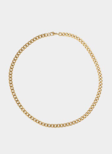 Vendetta Mini Chain Necklace - 18k Gold Plated in Gold