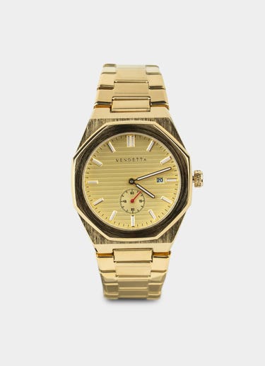 Vendetta Monarc Watch - Gold in Gold