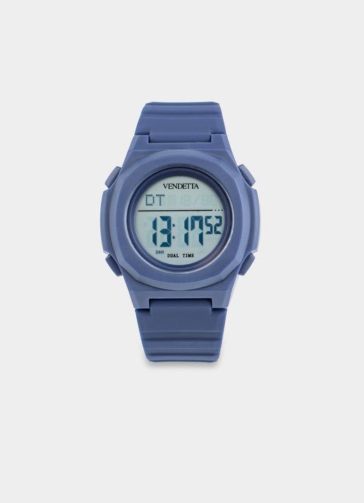 Vendetta Night Racer Kid's Watch - Abyss Blue in Blue | Red Rat