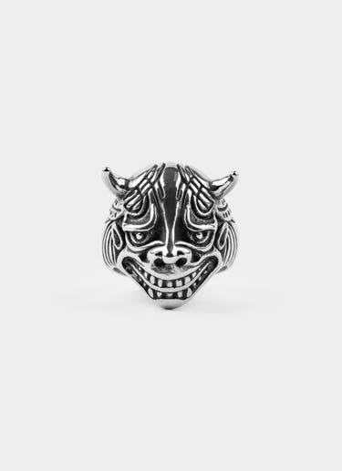 Vendetta Oni Ring in Silver