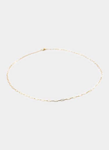 Vendetta Oval Link Necklace - 18k Gold Plated in Gold
