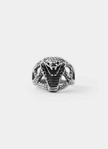 Vendetta Serpentine Ring in Silver