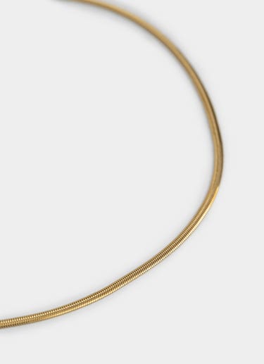 Vendetta Snake Necklace - 18k Gold Plated in Gold